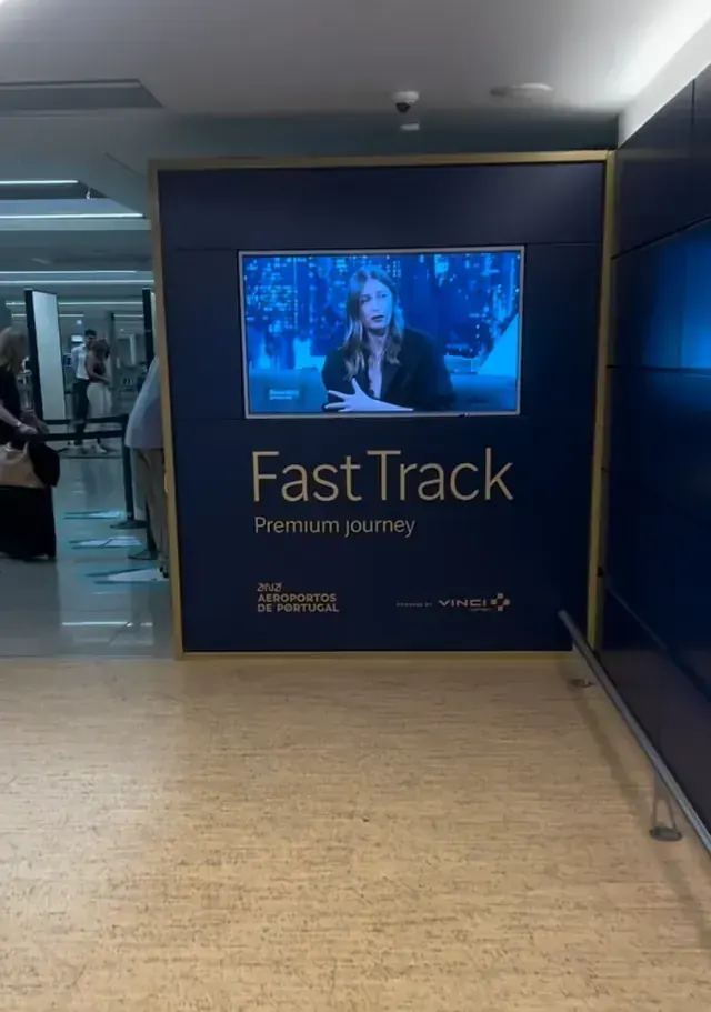 Fast Track Premium Journey am Flughafen