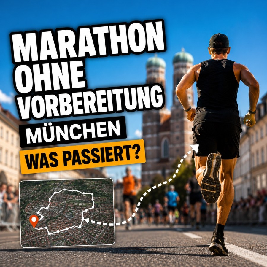 Marathon ohne Vorbereitung: Geht das?
